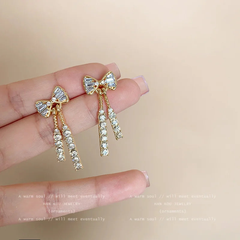 DaintyBow Earrings
