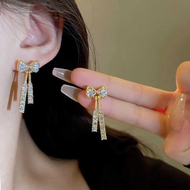 DaintyBow Earrings