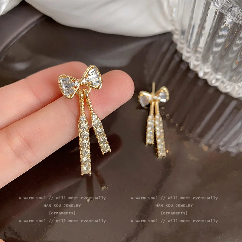 DaintyBow Earrings